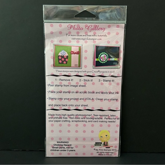 My Pink Stamper clear stamps set: SIMPLY SWEET OCCASIONS - Picture 2 of 16